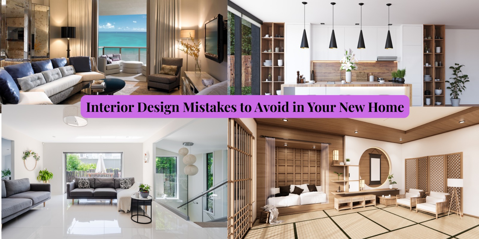 Living room with French-style mirror and soft neutral tones